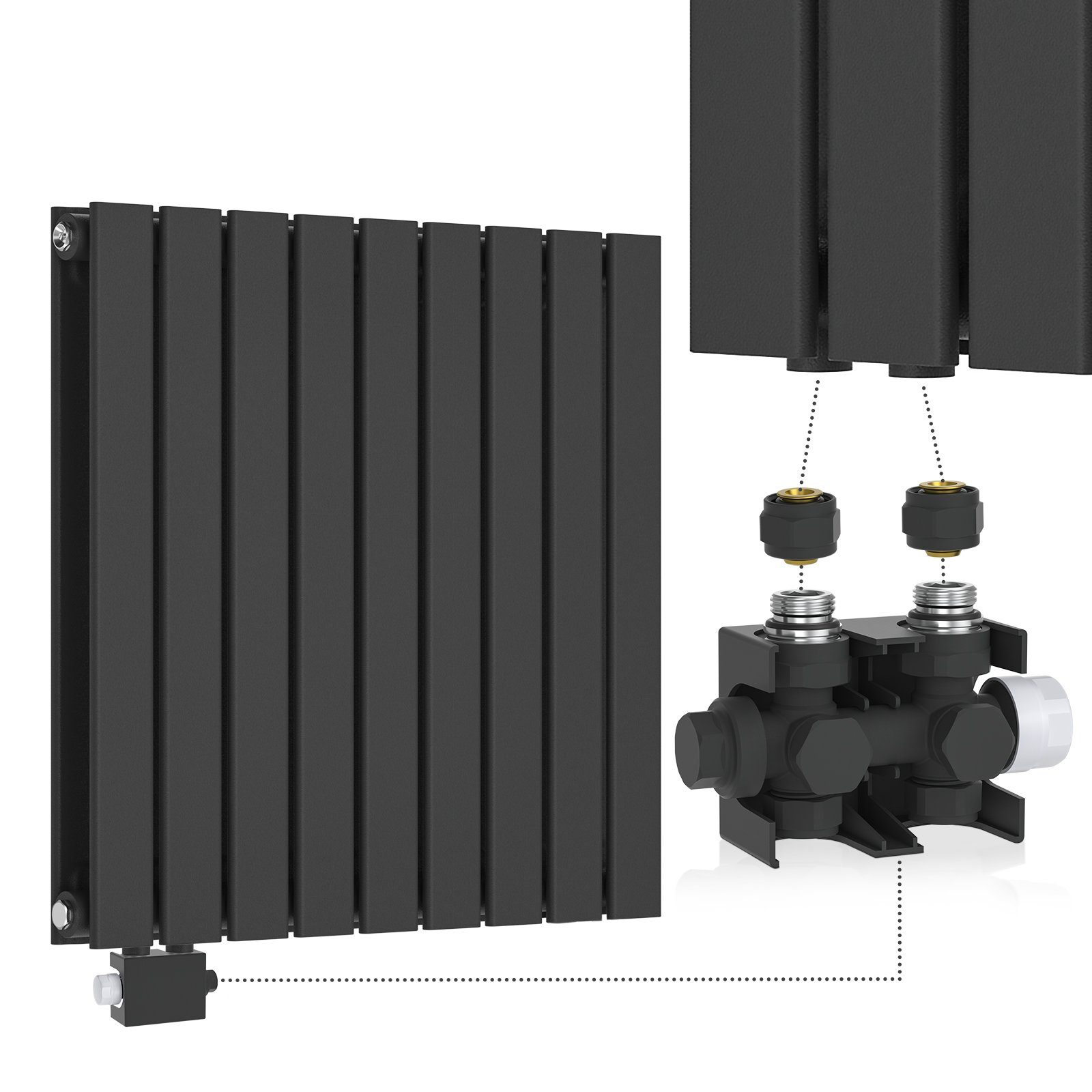 Aquamarin Designheizkörper Design Heizkörper - Einlagig/Doppellagig, günstig online kaufen