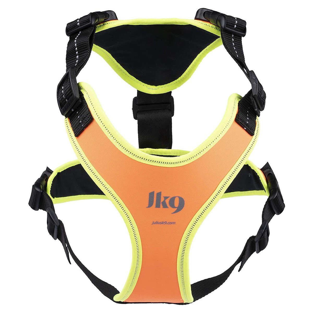 Hunde-Geschirr Mantrailing Geschirr neonorange