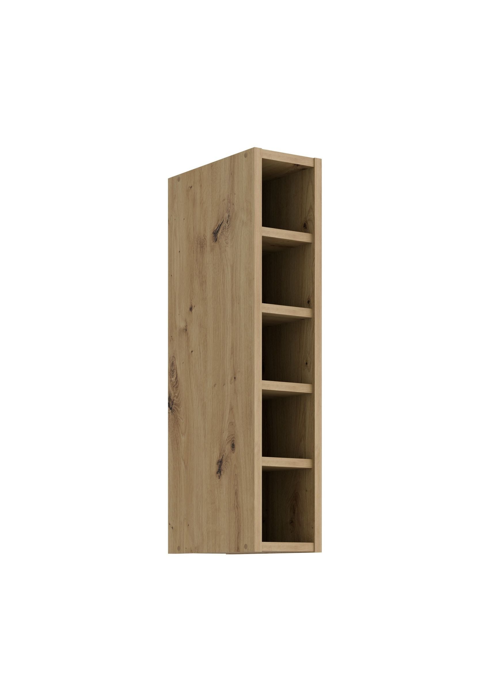 Küchen-Preisbombe Hängeschrank Regal 15 cm Eiche Artisan Küche Landhaus Küchenzeile Einbauküche