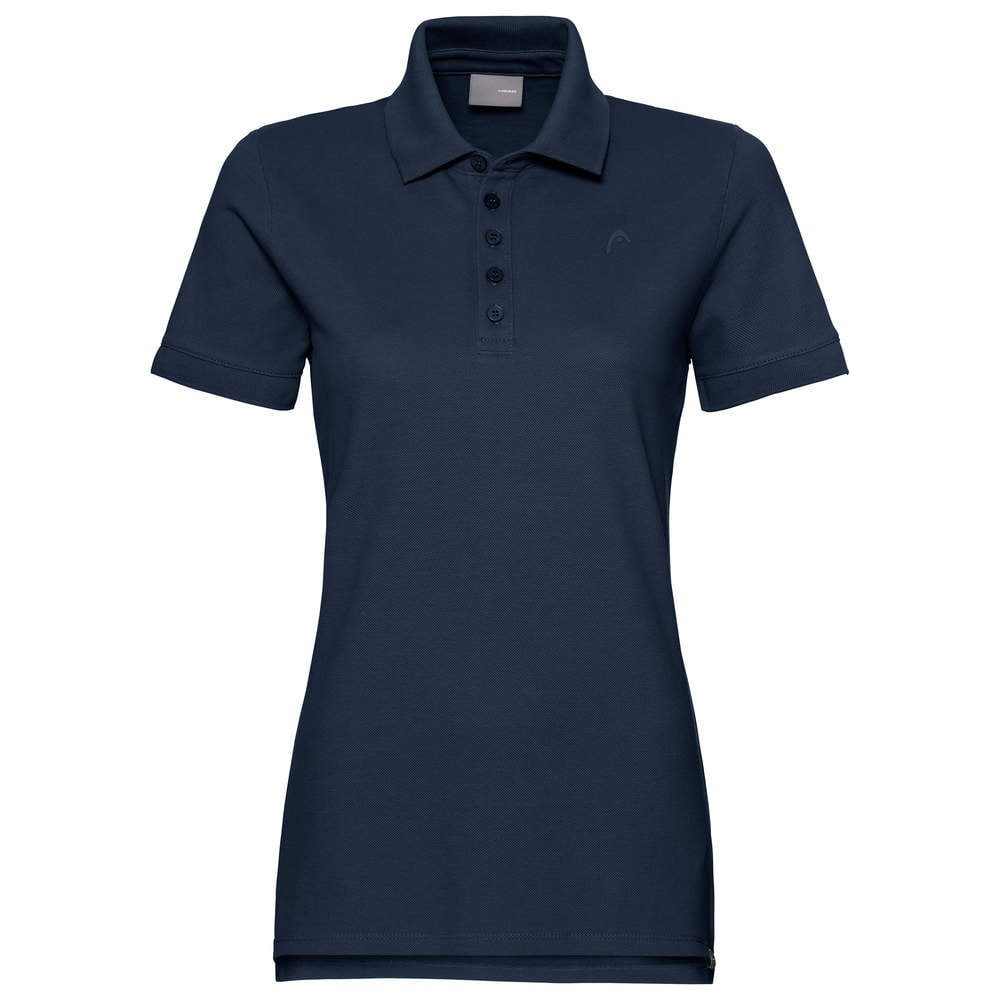 Head Poloshirt (100% Baumwolle) dunkelblau Damen