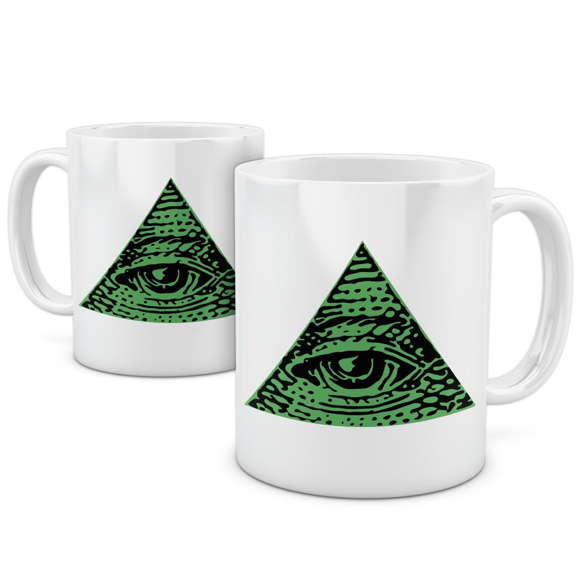 Keramik, Tasse verschwörung style3 drittes Kaffeebecher Tasse, illuminati Auge allsehendes Vorsehung der