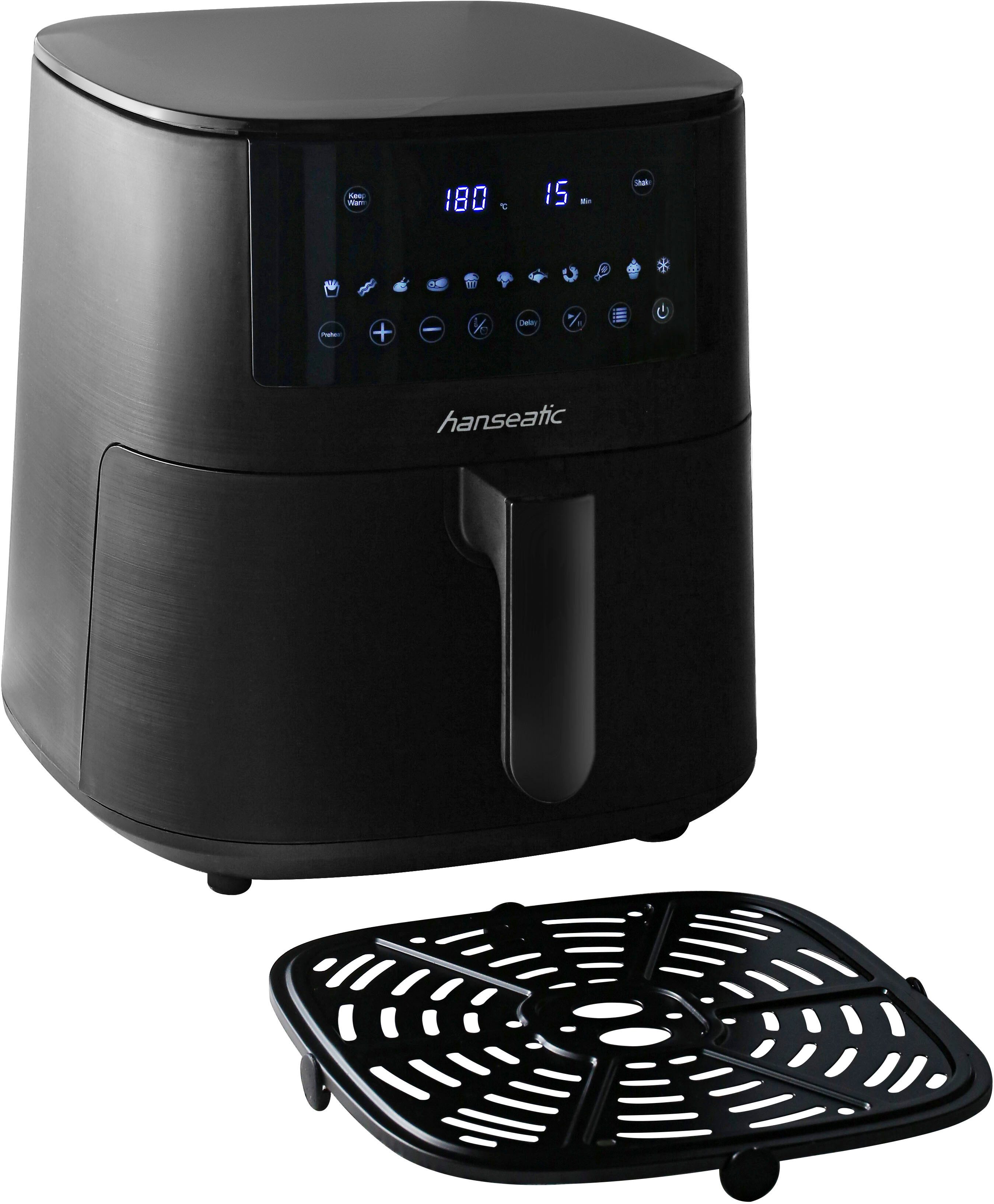 Hanseatic Heißluftfritteuse HAF651650BCU, 1650 W