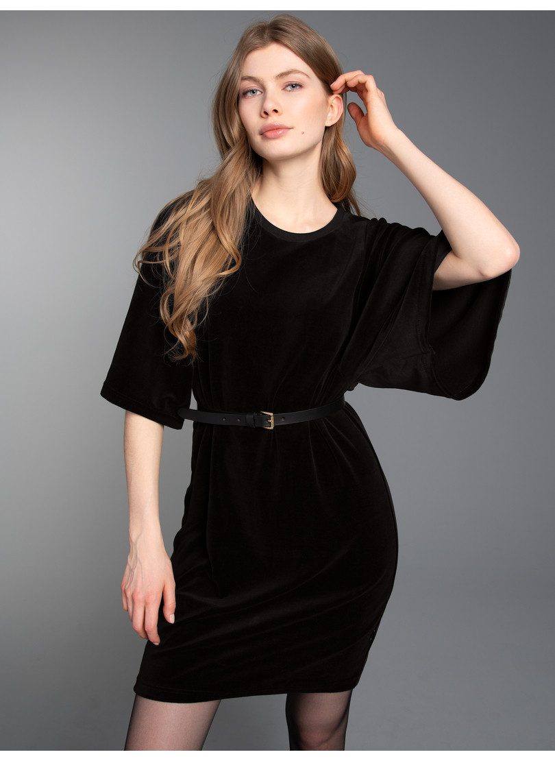 Trigema Jerseykleid TRIGEMA Nicki Kleid mit günstig online kaufen