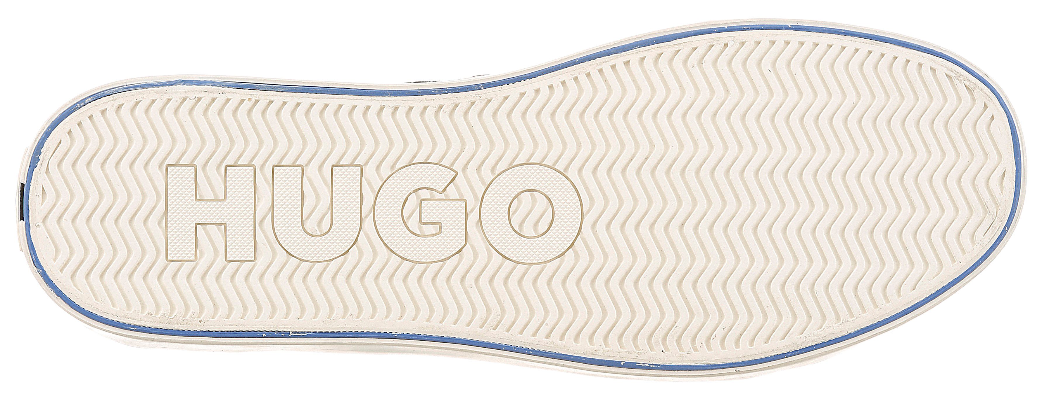 HUGO Blue-x_tenn Sneaker Schnürschuh, Halbschuh, Freizeitsneaker im angesagten Skaterlook