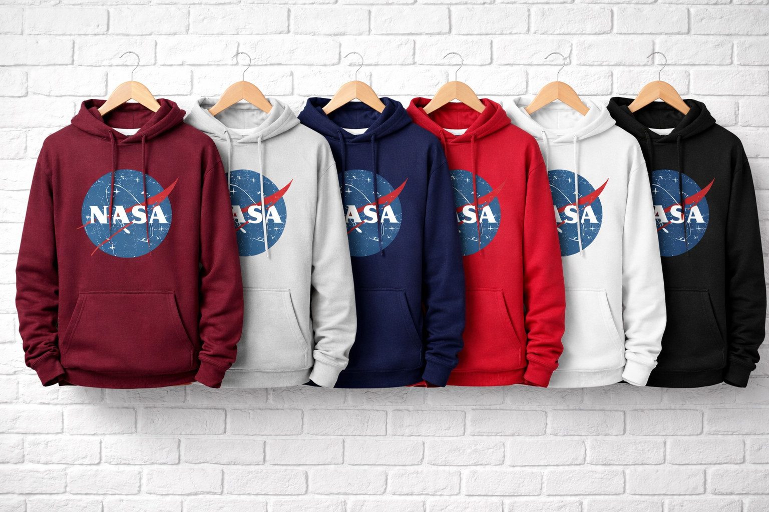 Hoodie Herren Vintage NASA Galaxy Space Mars Elon X