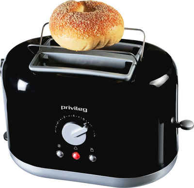 Privileg Toaster PT2870BPH, 2 kurze Schlitze, 870 W