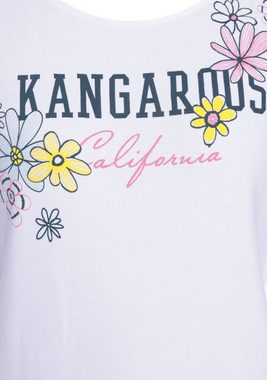 KangaROOS Sweatshirt mit großem Label Print - NEUE-KOLLEKTION