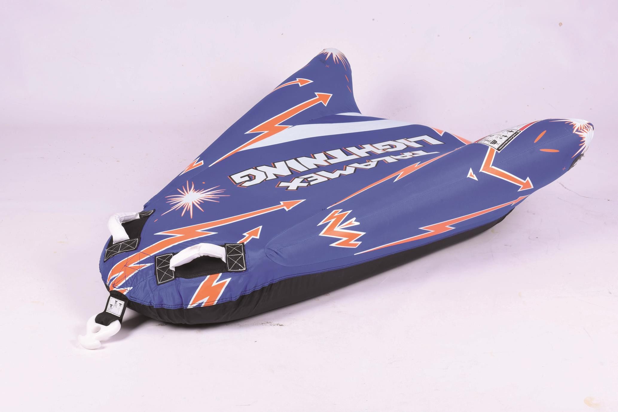 Nautilo Motorboot Nautilo Wassersport FunTube Lightning Schleppring für 1 Person, (1-St)