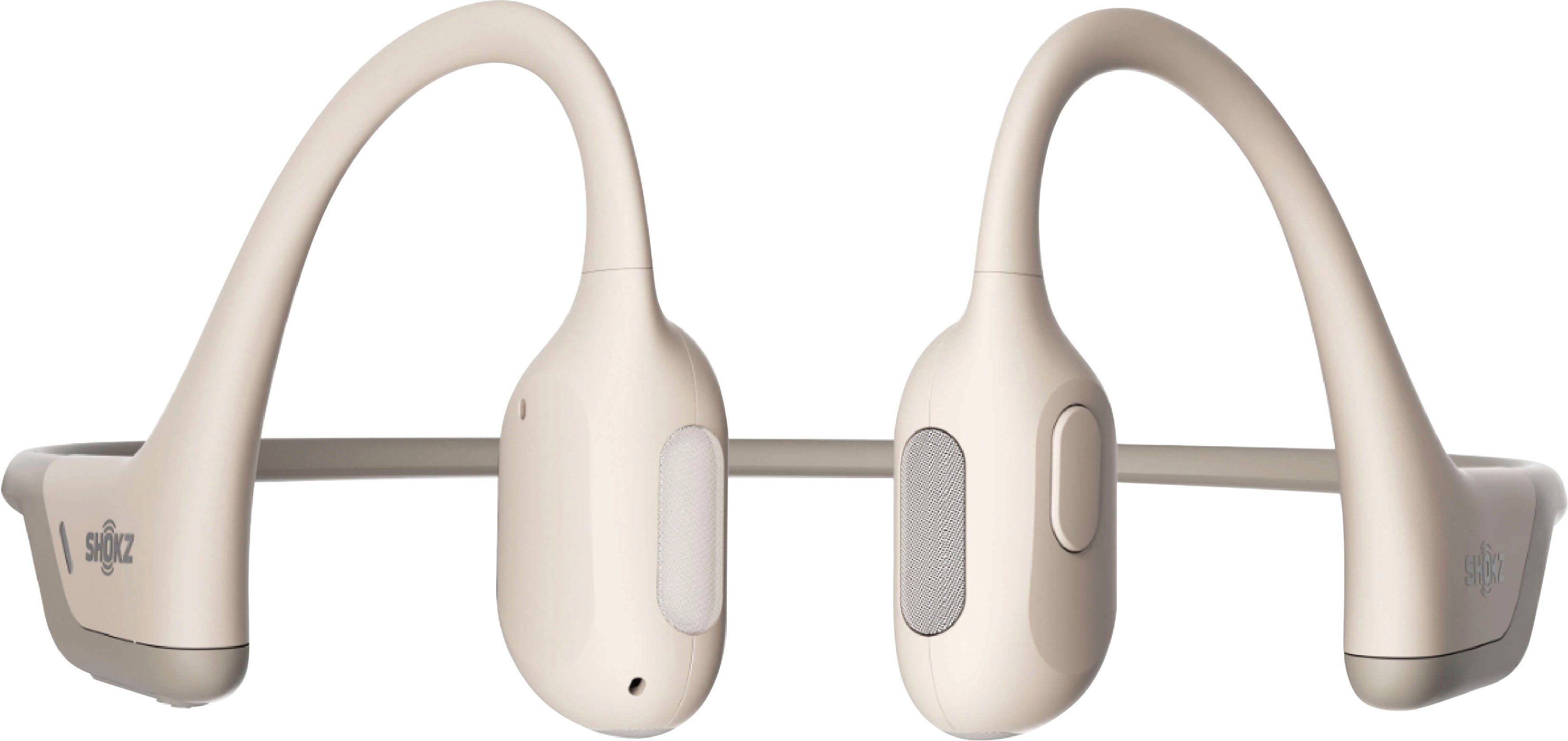 Sport-Kopfhörer Shokz Bluetooth) OpenRun beige (Noise-Cancelling, Pro