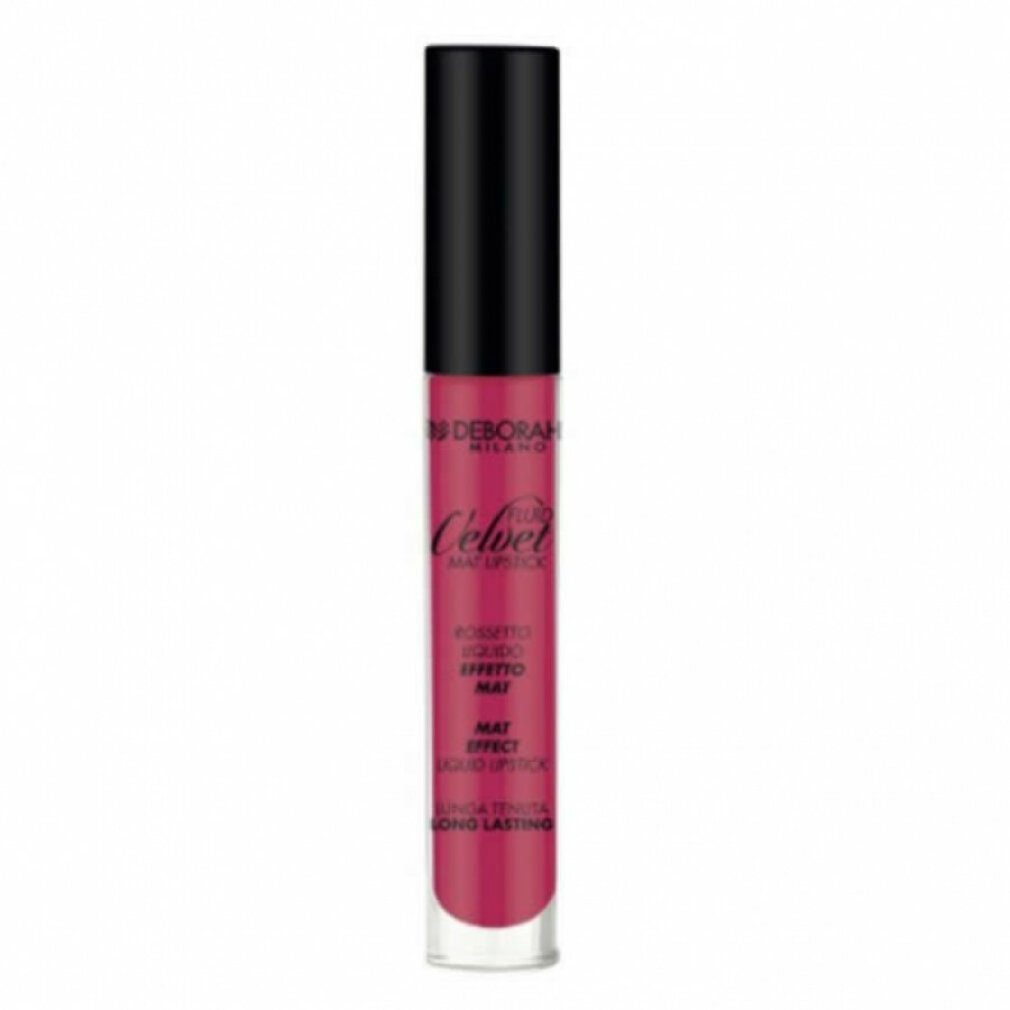 Deborah Milano Lippenstift Fluid Velvet Matte Liquid Lipstick 04 Shocking Fuchsia 4,5 g