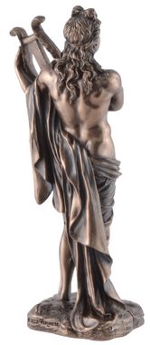 Vogler direct Gmbh Dekofigur Griechischer Gott Apollo, Veronesedesign, bronziert/coloriert, Größe: L/B/H ca. 7x5x16cm