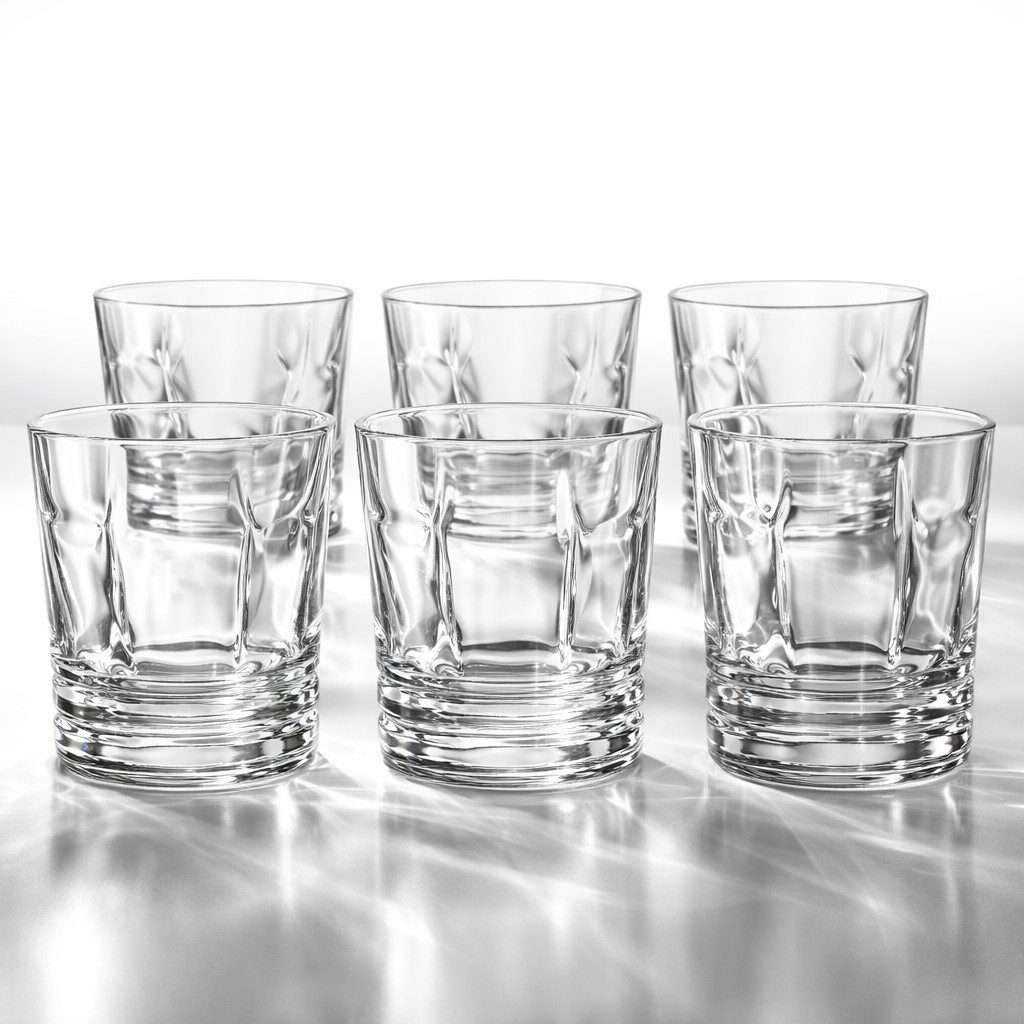 Gläser-Set Laphroaig Whisky Gläser 6er Set – Original Tumbler mit Laphroaig G