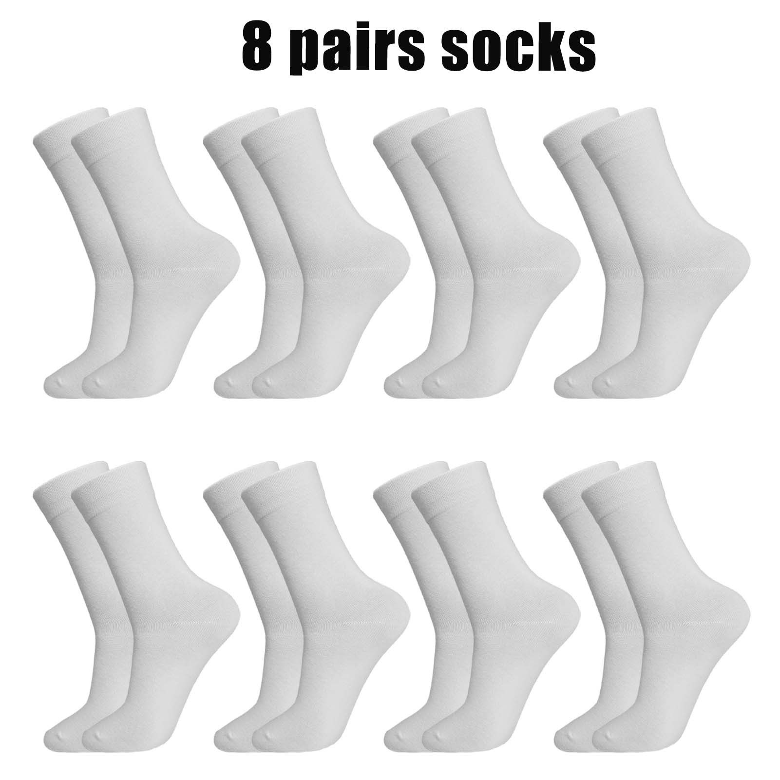 Yalion Socken Basicsocken Businesssocken Weiche Baumwolle Premium Business Socken (8-Paar)