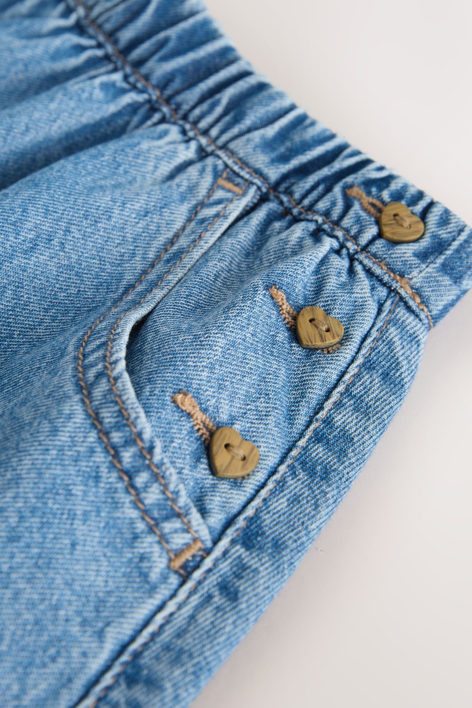 Next Jeansrock Jeansrock mit Knopfdetail (1-tlg) – Bild 4 von 5