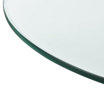 neu.haus Tischplatte, »Glasgow« Glasplatte 6 mm stark aus ESG Sicherheitsglas für Tischplatte / Kaminplatte / Bodenplatte Rund Ø30cm