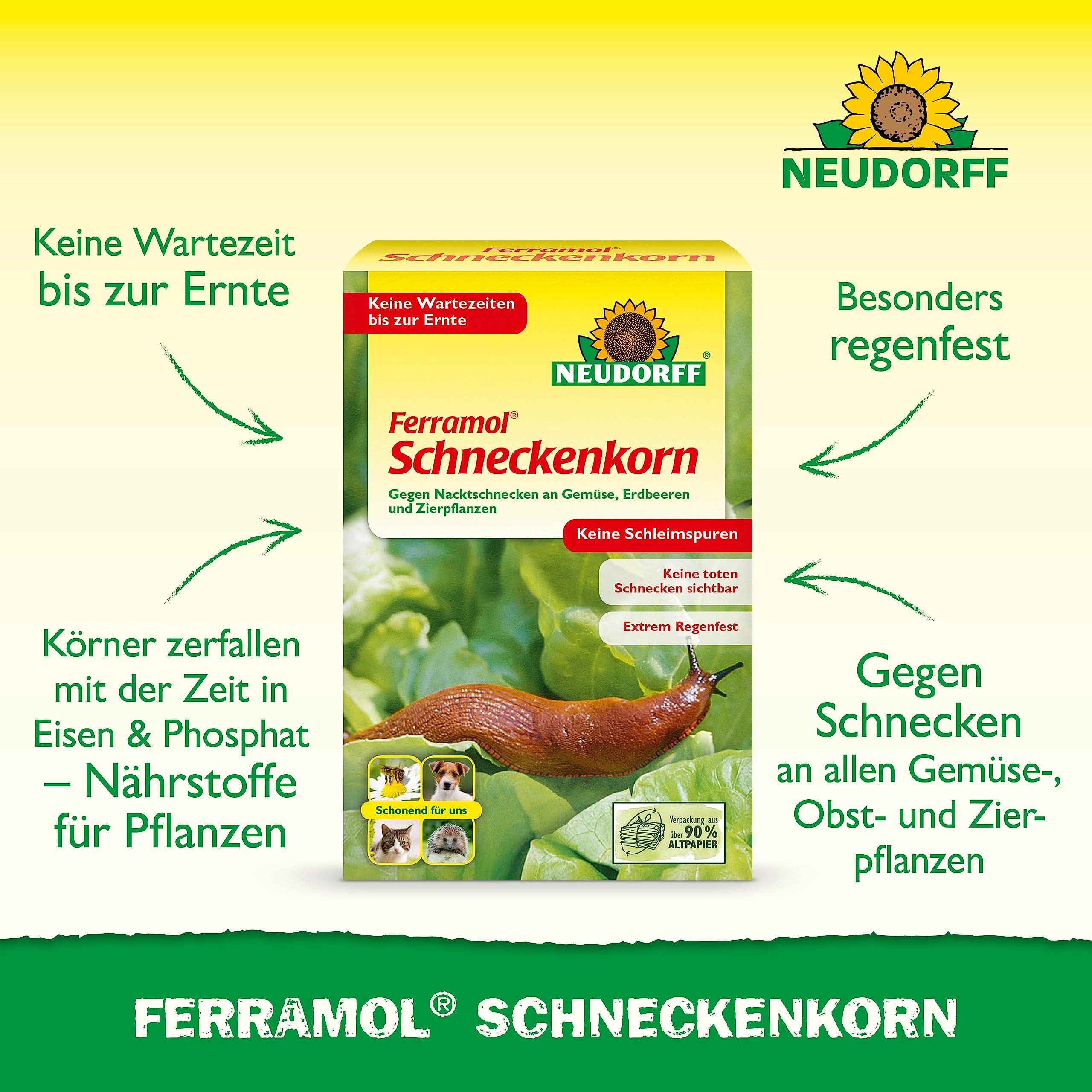 Neudorff Pflanzenstärkungsmittel Ferramol Schneckenkorn 200 g günstig online kaufen