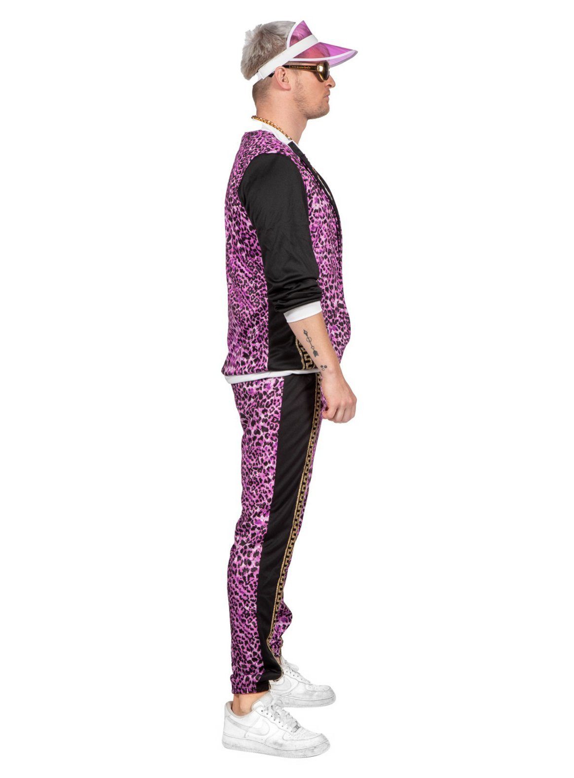 Metamorph Kostüm 80er Trainingsanzug - Fasching Karnevalskostüm, Mach dem guten Geschmack eine deutliche Ansage!
