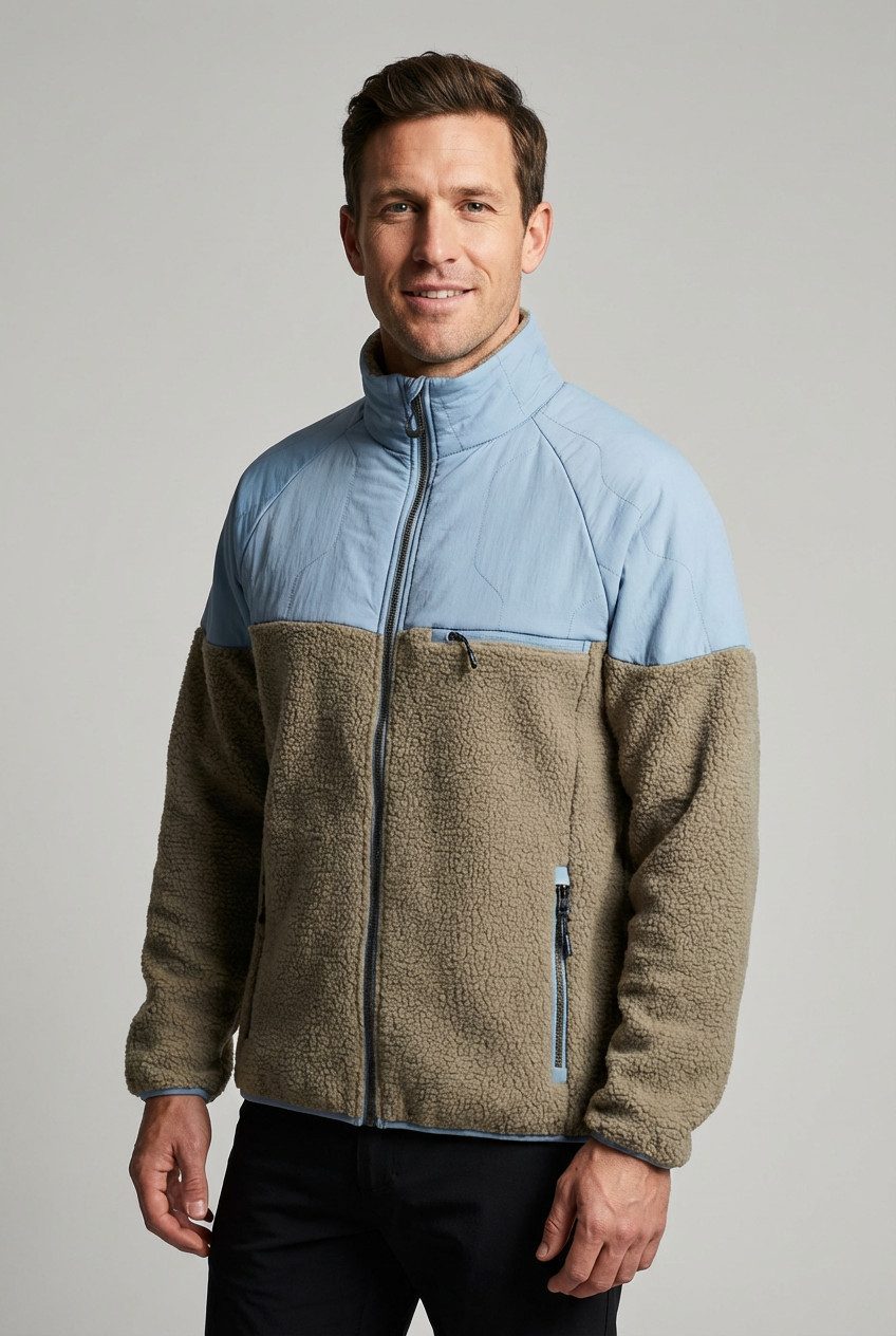 Icepeak Fleecejacke MANTON für Erwachsene, sportlicher Stil, lässige Passform, aus Polyester