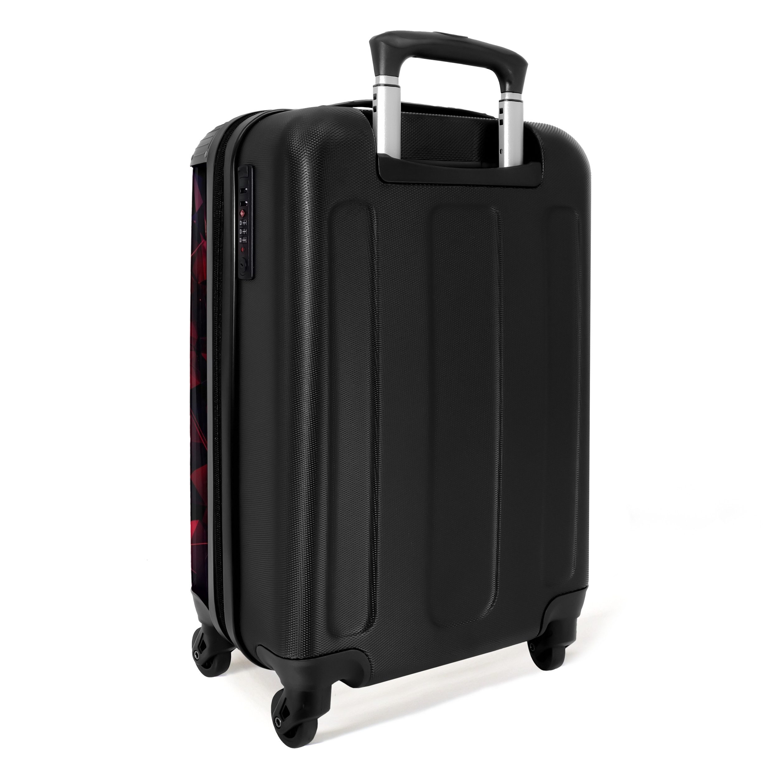 NoBoringSuitcases.com© Kinderkoffer Spiele - Neon 55x35x20cm, 4 Rollen, Kinder Koffer Klein, Trolley Handgepäck, Reisekoffer