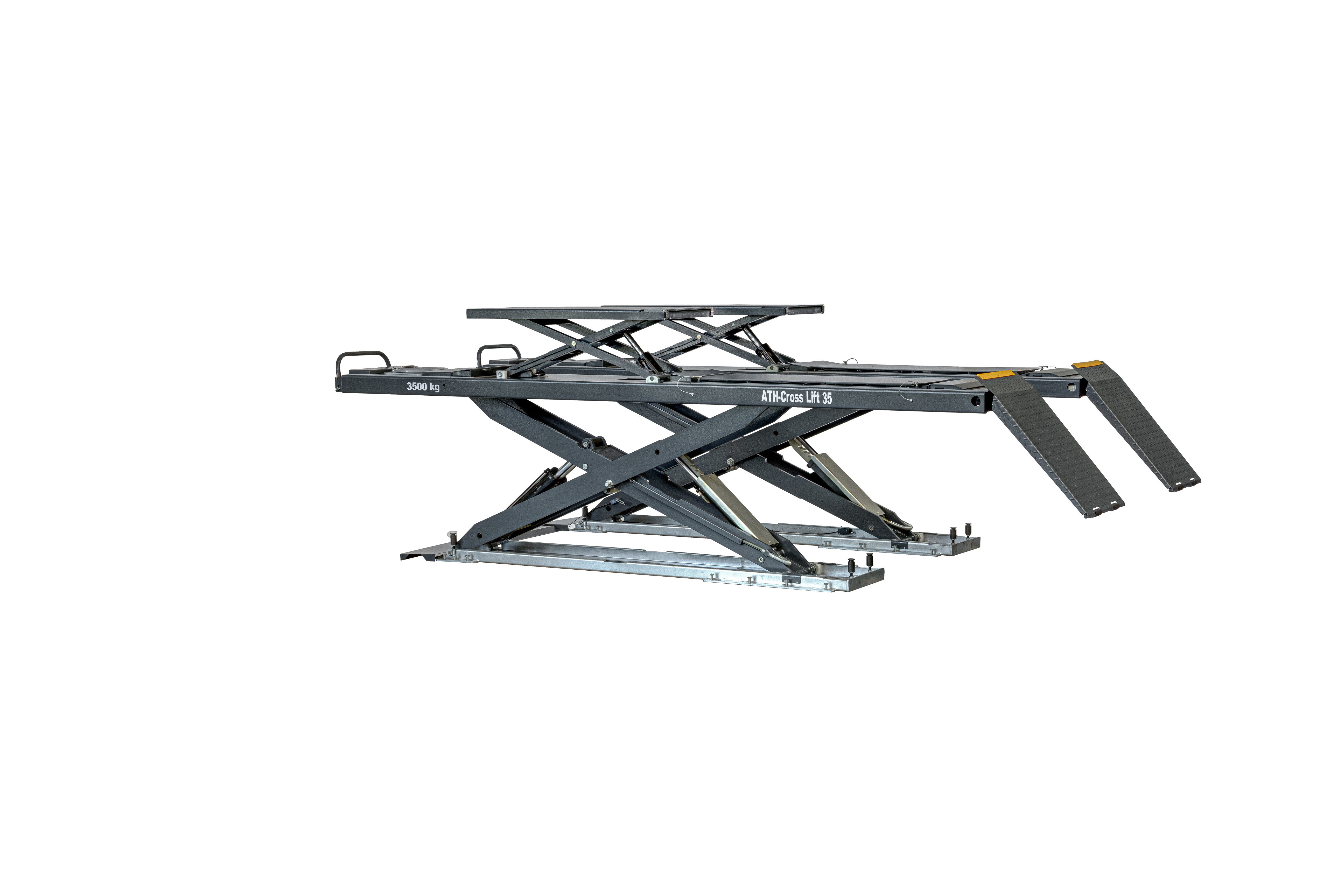 Wagenheber ATH Cross Lift 35 OGA Auffahr Scherenhebebühne,3,5t KFZ Hebebühne