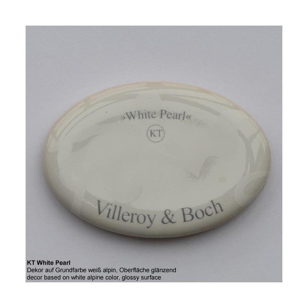 Villeroy & Boch Küchenspüle Villeroy mit Pearl Doppelbecken, Trendline R1 Spülstein Spülmodul Farbe KT cm White 89,5/63 & Boch