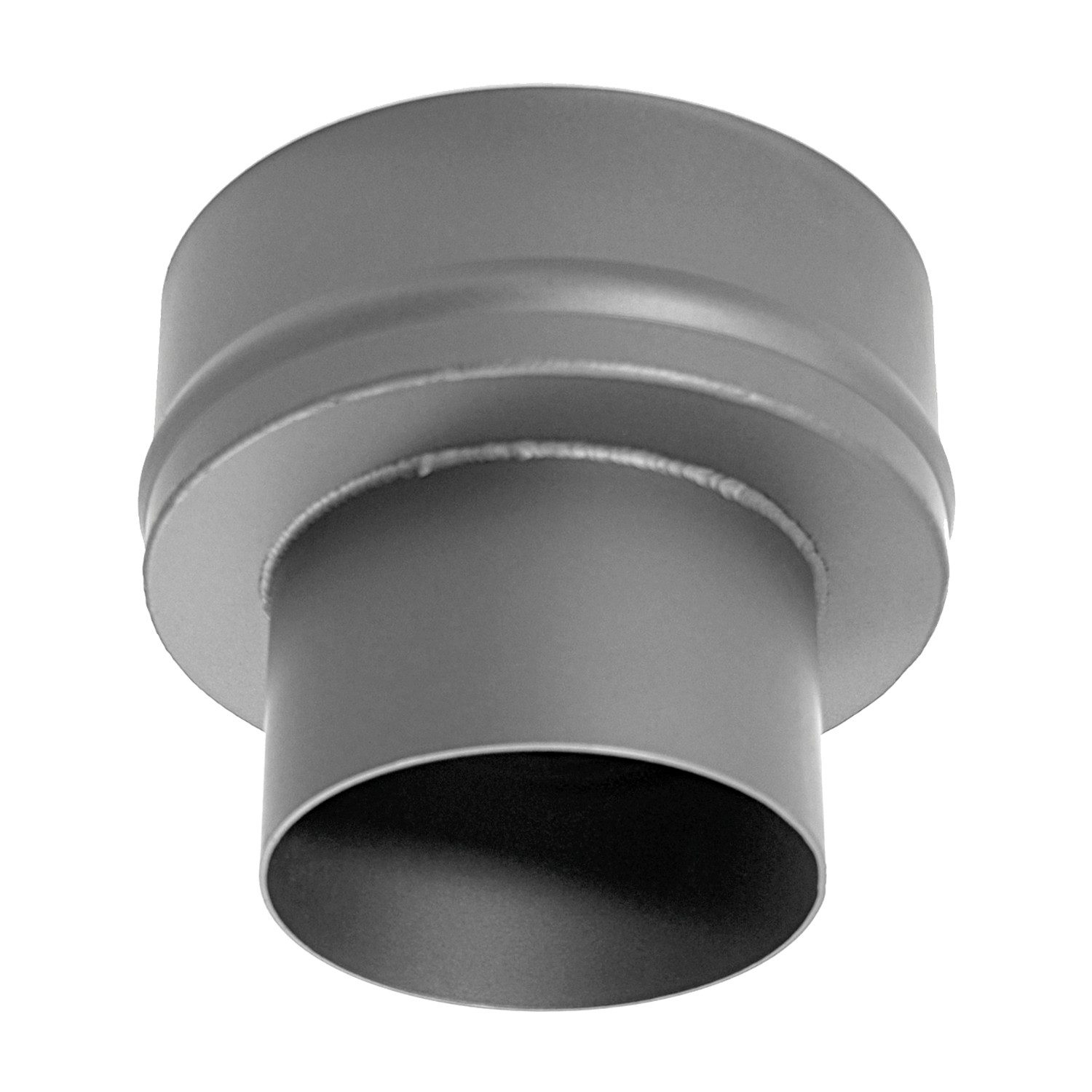 Raik Ofenrohr Raik Rauchrohr Ofenrohr Erweiterung 120mm - 180mm gussgrau, Erweiterung, 120, 120 mm