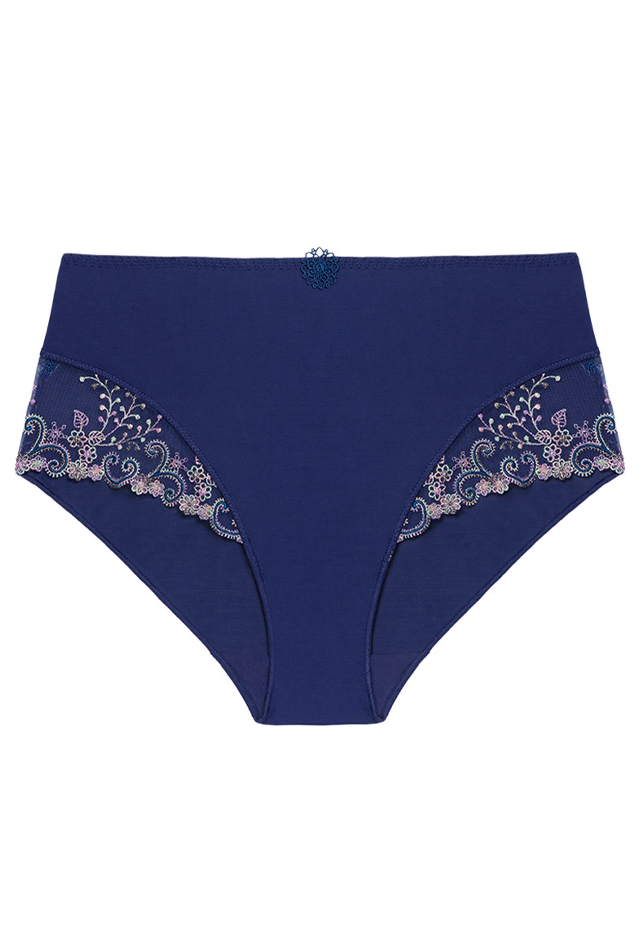 SIMONE PERELE Taillenslip Délice (1-St) Taillen Slip - Atmungsaktiv - Zarte Stickerei auf transparentem Tüll