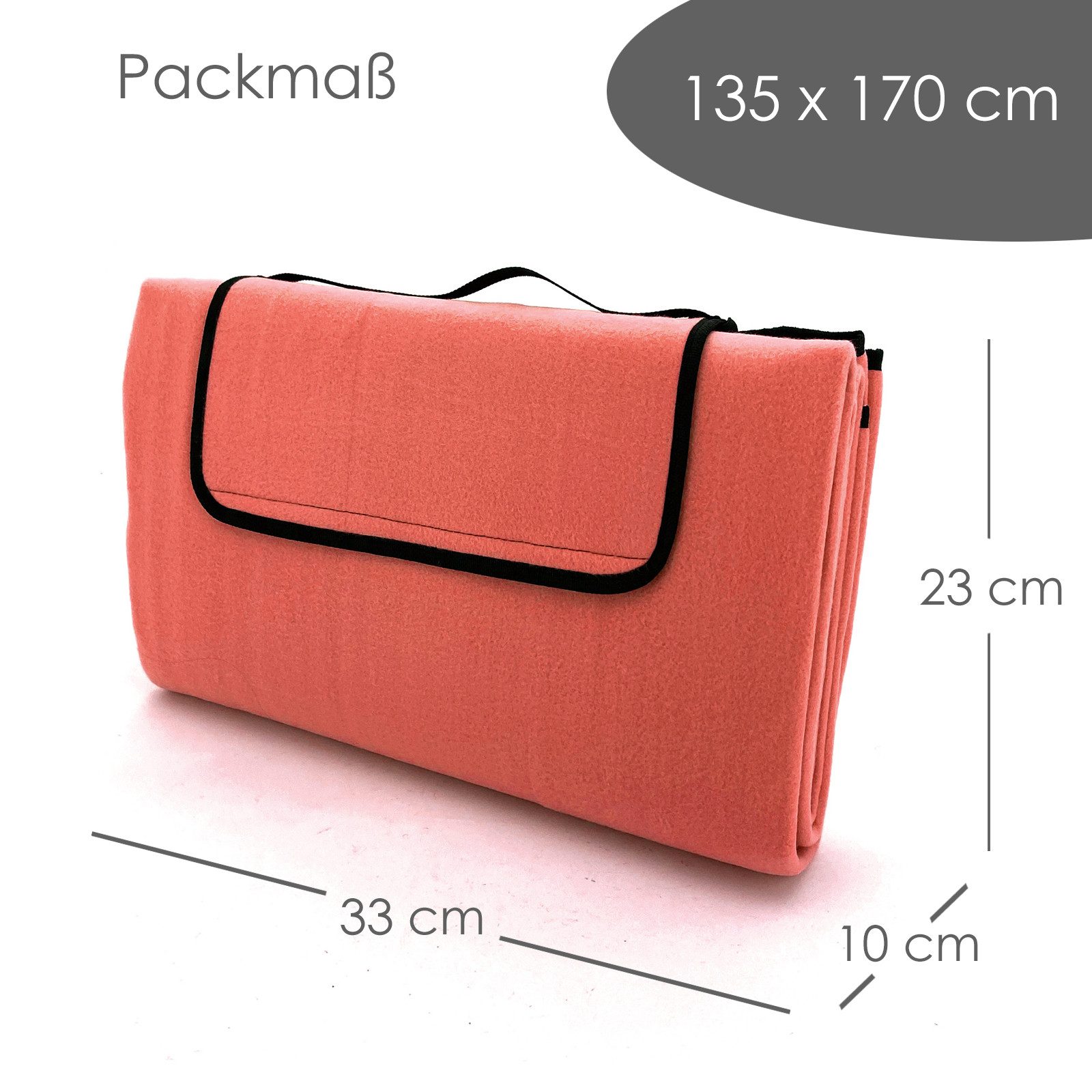 Picknickdecke Outdoor Decke Strandunterlage waschbar wasserdicht, günstig online kaufen