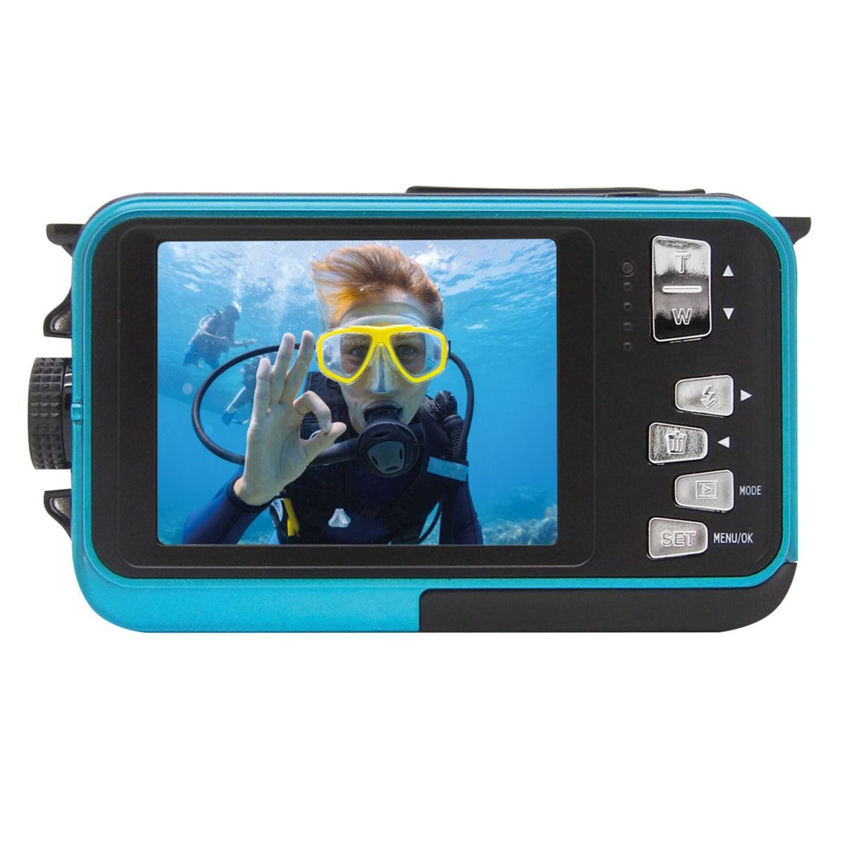 Easypix Aquapix W3027 Wave Iceblue Kompaktkamera