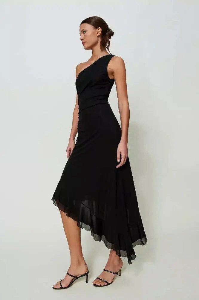 TWINSET Midikleid Asymetrisches Kleid von der Marke TWINSET