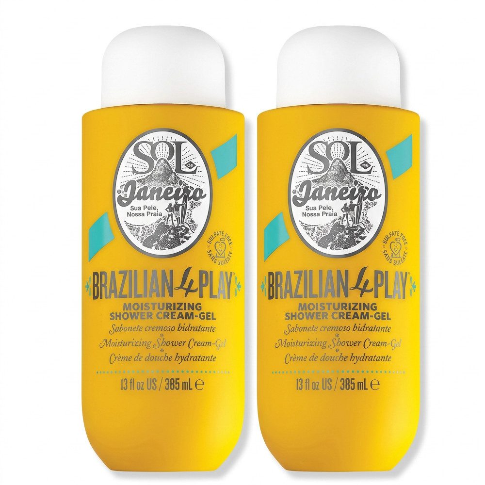 Sol de Janeiro Duschgel Sol de Janeiro Brazilian 4 Play Shower Cream-Gel 2er Set, Praktisches 2er Set für den Duschgel-Vorrat