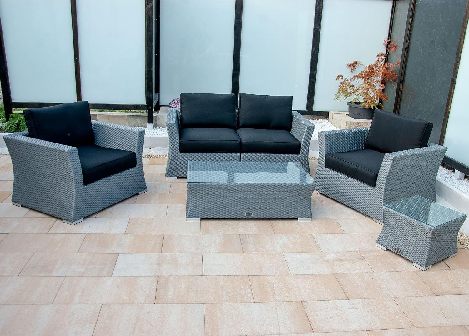 Ragnarök Möbel-Design Gartenlounge-Set Gartenlounge Set