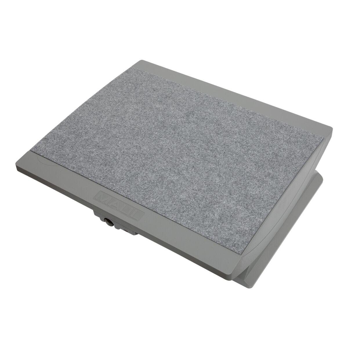 MAUL Fußstütze Ergonomische Fußstütze Beheizt, beheizbar und 5-fach höhenverstellbar