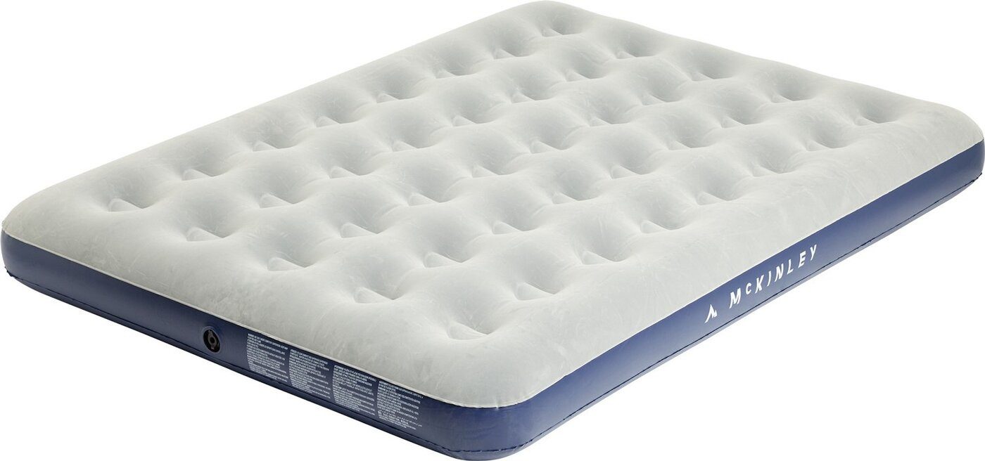 McKINLEY Luftmatratze Luftbett AIRBED DOUBLE GREY/BLUE DARK