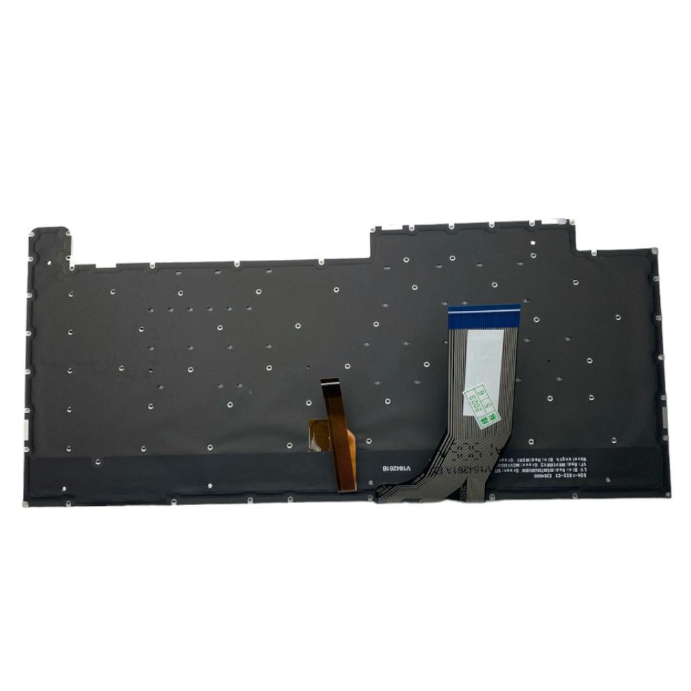 Trade-Shop Ersatz passend für Asus ROG Strix G15 G512LW-0002, G512LV-0006, G512LU Tastatur (Tasten: Deutsch, QWERTZ / mit Hintergrundbeleuchtung (RGB, 16pin)