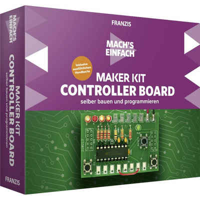 Franzis Lernspielzeug Maker Kit Controller Board selber bauen und, Ausführung in deutscher Sprache