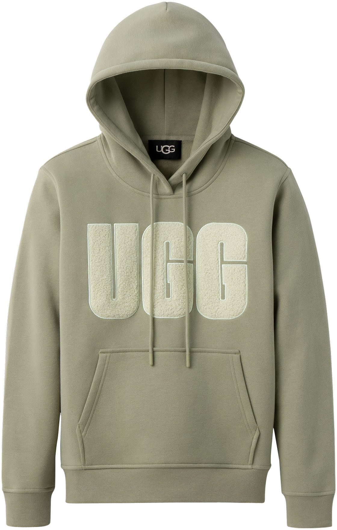 UGG Kapuzensweatshirt Rey UGGfluff Logo Hoodie günstig online kaufen
