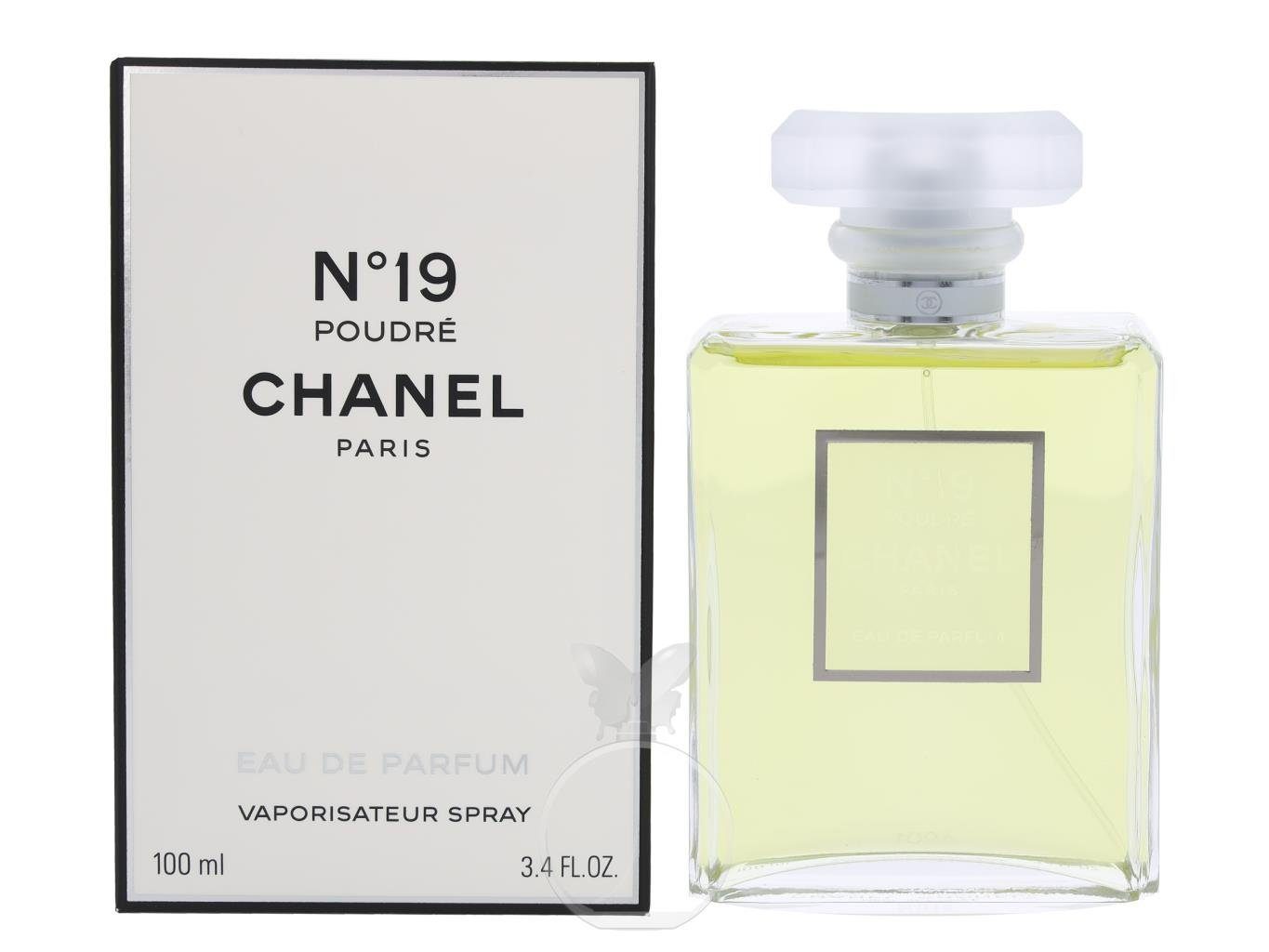 de Eau CHANEL No Parfum Poudre Chanel Eau 19 de Parfum