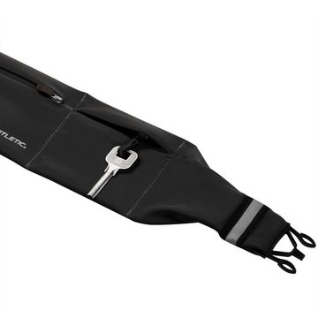 Fitletic Laufgürtel Fitletic Laufgürtel Laufgürtel „360“ mit 3 Taschen für dein Smartphone Premium Laufausrüstung