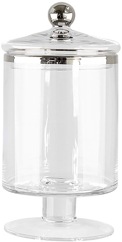 Weltweit sehr beliebt Fink Vorratsglas Belinda, Glas, (1-tlg), handbemalte Platinumauflage