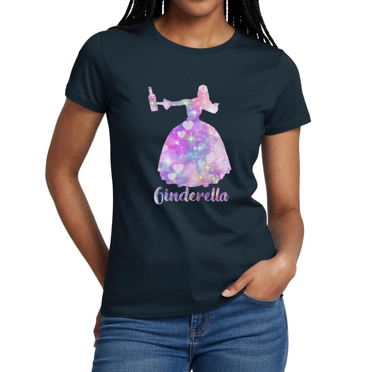 Spreadshirt T-Shirt Ginderella JGA Junggesellinnenabschied Party Frauen T-Shirt (1-tlg)
