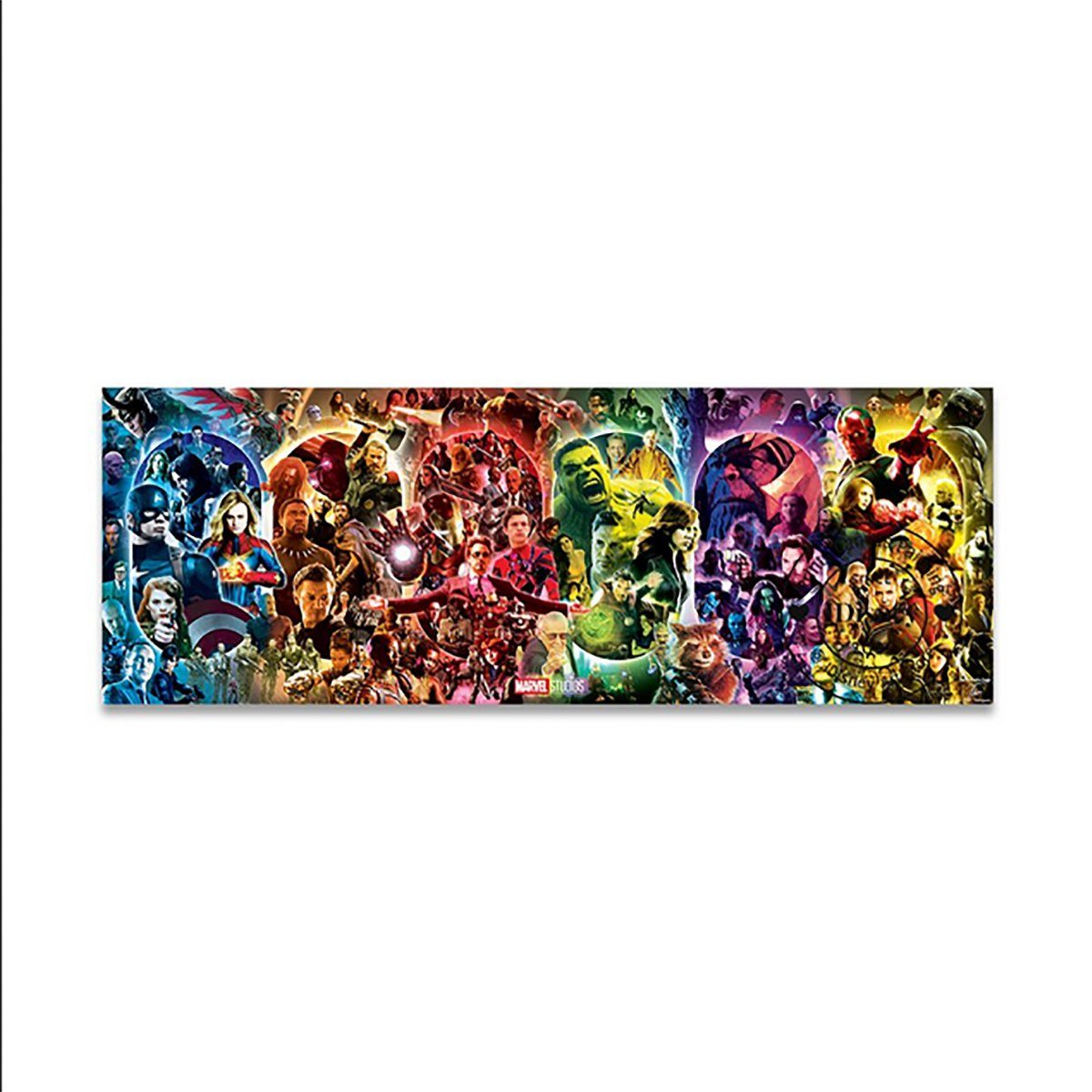 TPFLiving Kunstdruck (OHNE RAHMEN) Плакат - Leinwand - Wandbild, Avengers - Endgame - Science-Fiction - Avengers Ende Videospiel - (Leinwand Wohnzimmer, Leinwand Изображения, Kunstdruck), Leinwand bunt - Размер 20x60cm