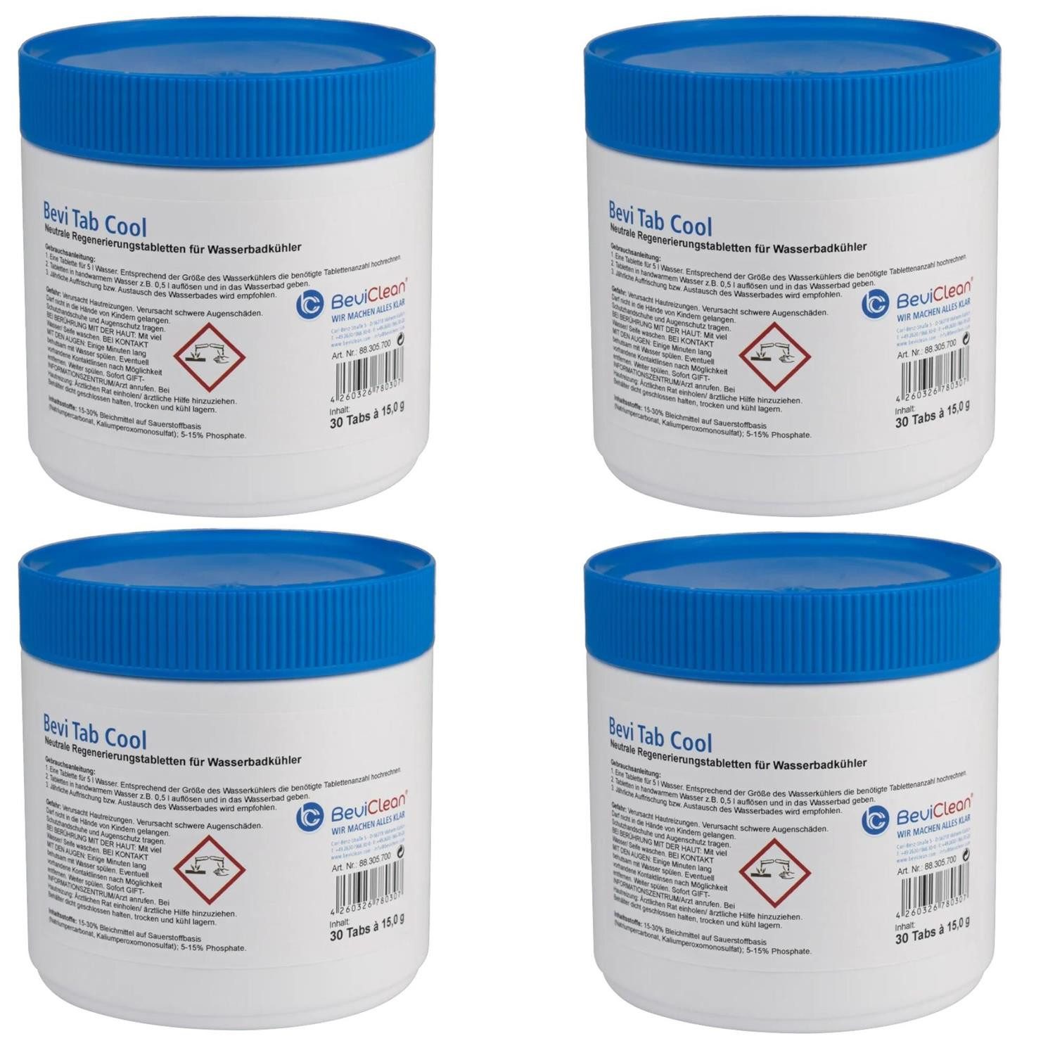 BieTal Zapfanlage Bevi Tab Cool - Tabletten zum Regenerieren für Wasserbadkühler