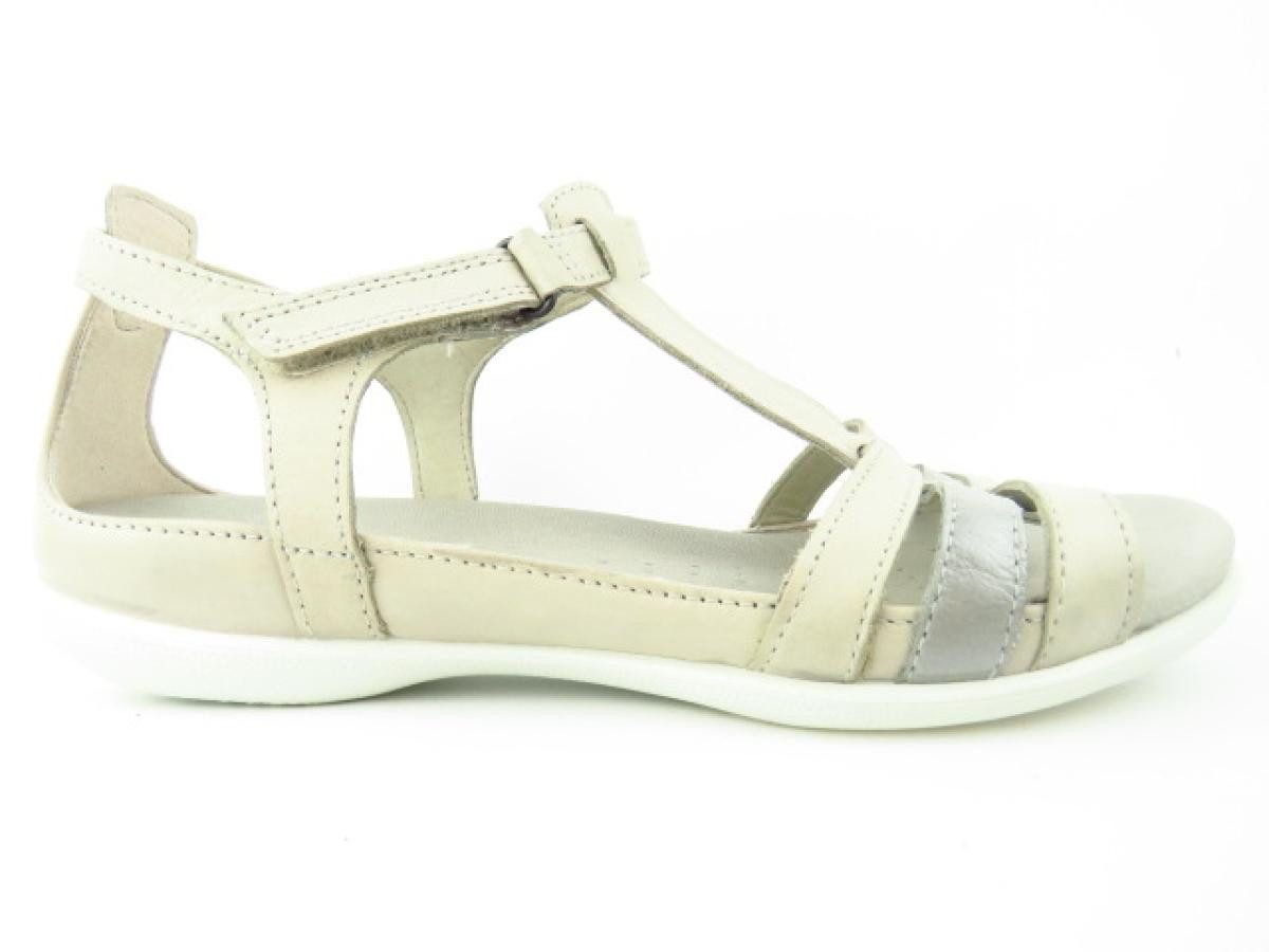 Ecco Flash beige/silber Sandale günstig online kaufen