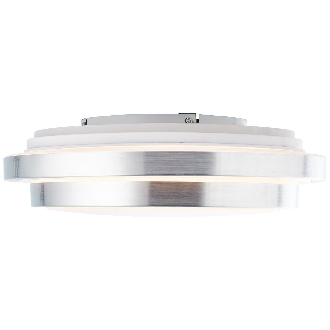 1x LED Deckenleuchte 24W 41cm Lampe 3000-6500K, Vilma, Vilma LED Brilliant Deckenleuchte integriert weiß-silber