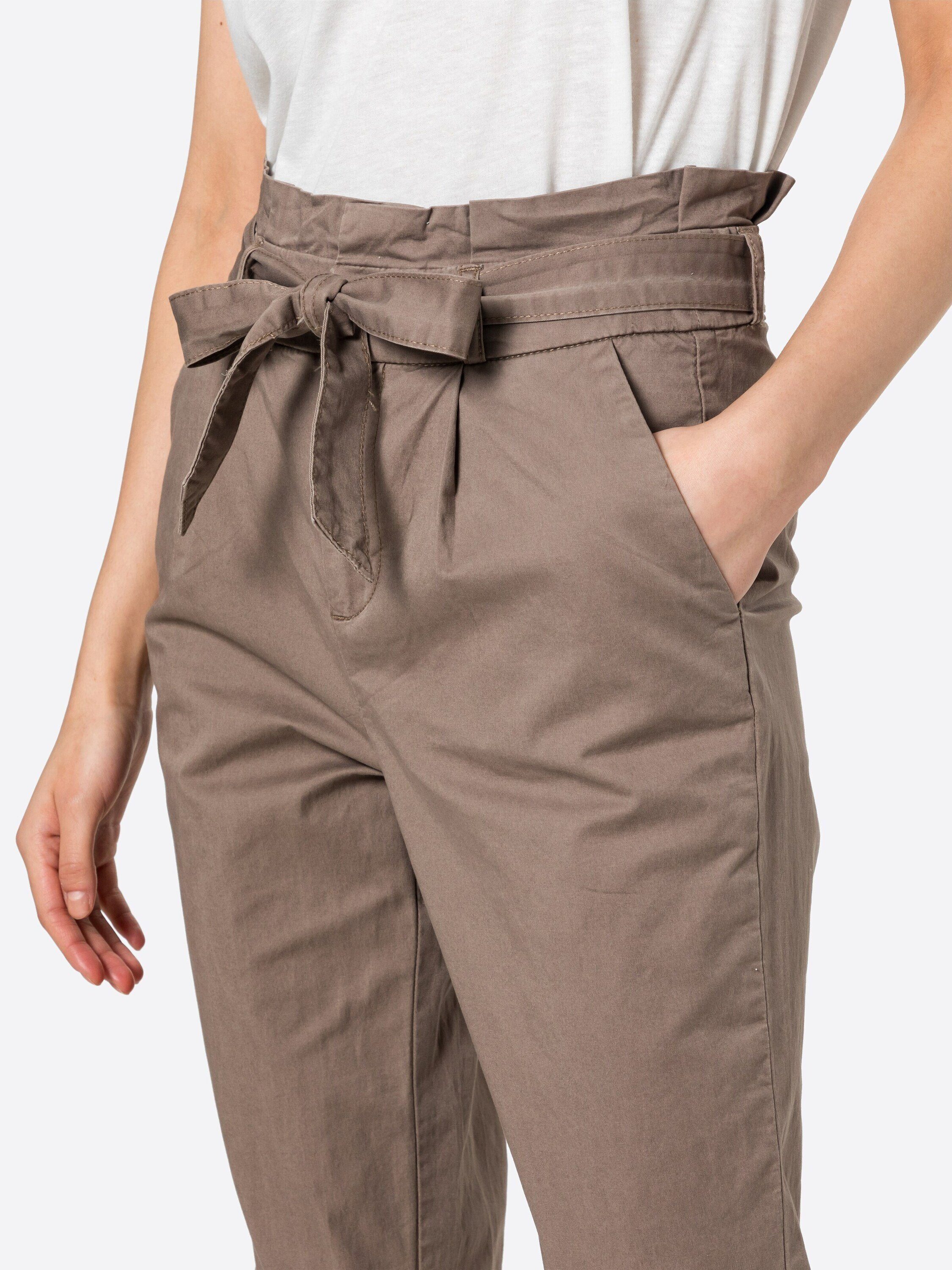 ONLY Bundfaltenhose (1-tlg) Falten