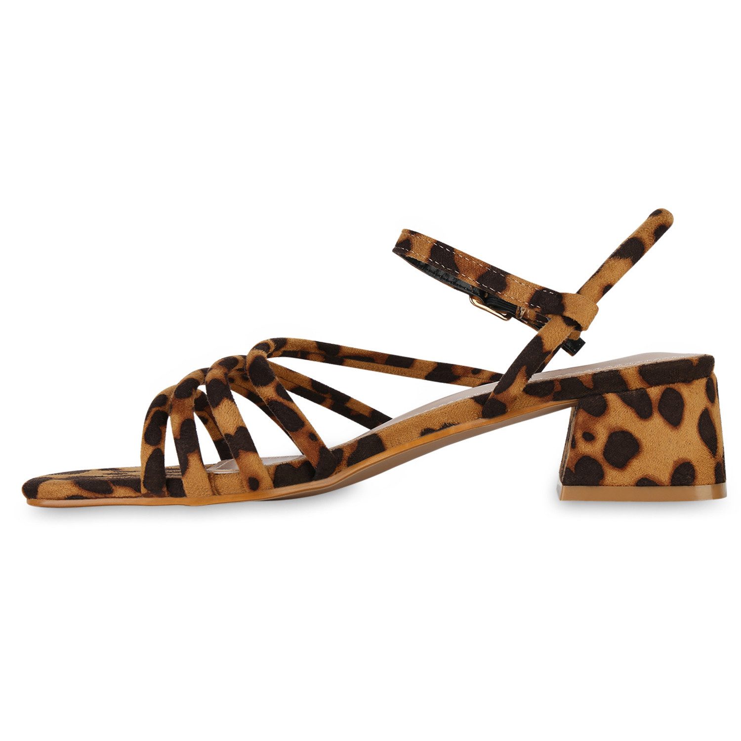 VAN HILL 841525 Riemchensandalette Damen Riemchensandaletten Sandalette Bas günstig online kaufen