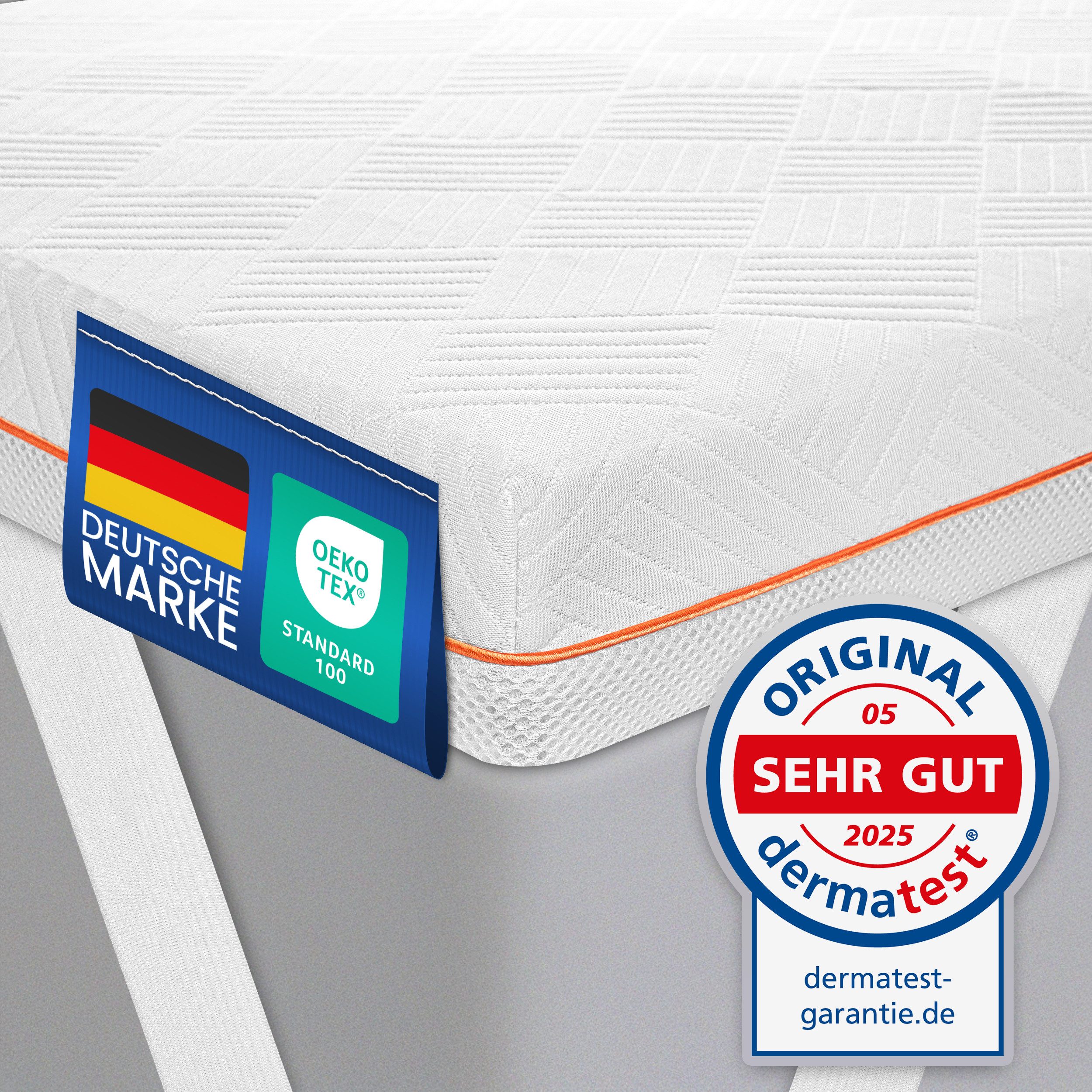 Gentle North, Topper Gel-Memory- und Komfortschicht – 7 cm – Stärke H2/H3 – günstig online kaufen