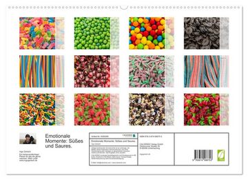 CALVENDO Wandkalender Emotionale Momente: Süßes und Saures. (Premium, hochwertiger DIN A2 Wandkalender 2023, Kunstdruck in Hochglanz)