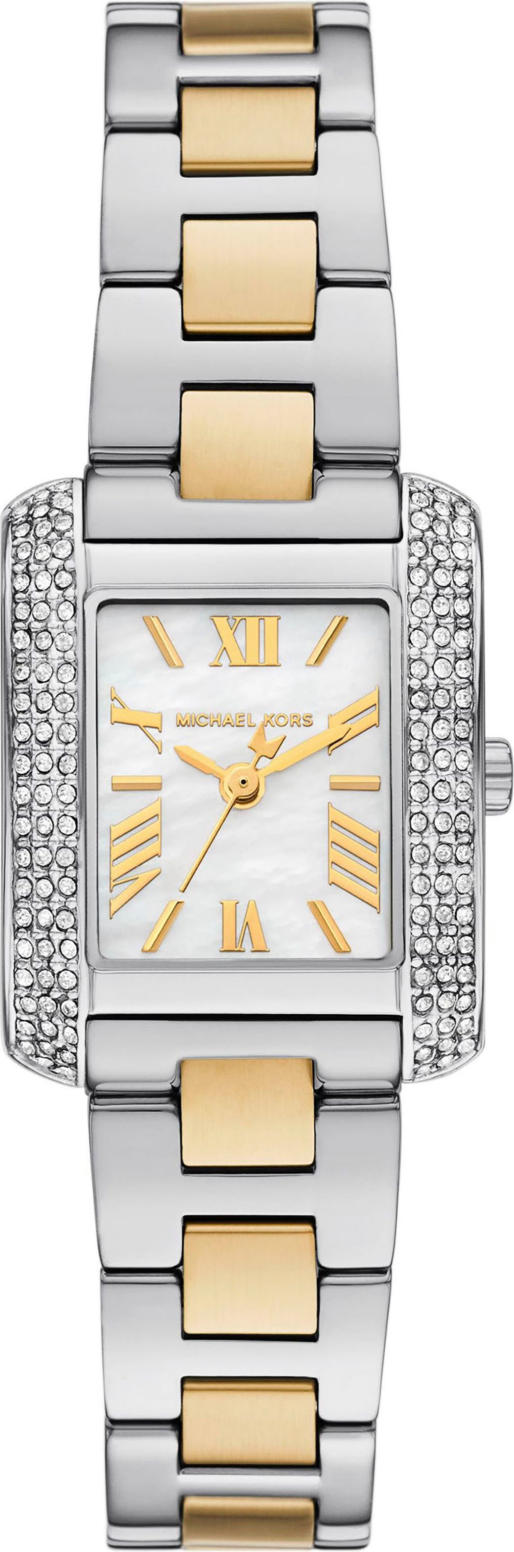 MICHAEL KORS Quarzuhr PETITE EMERY MK4882, Armbanduhr, Damenuhr, Edelstahla günstig online kaufen